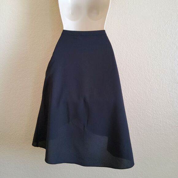 NWOT Ali & Jay Asymmetrical High-Low Skirt XS Black - Picture 7 of 13